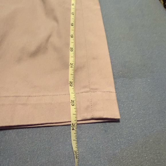 NWT Talbots Purple Capris Lightweight Relaxed Fit - Picture 8 of 9